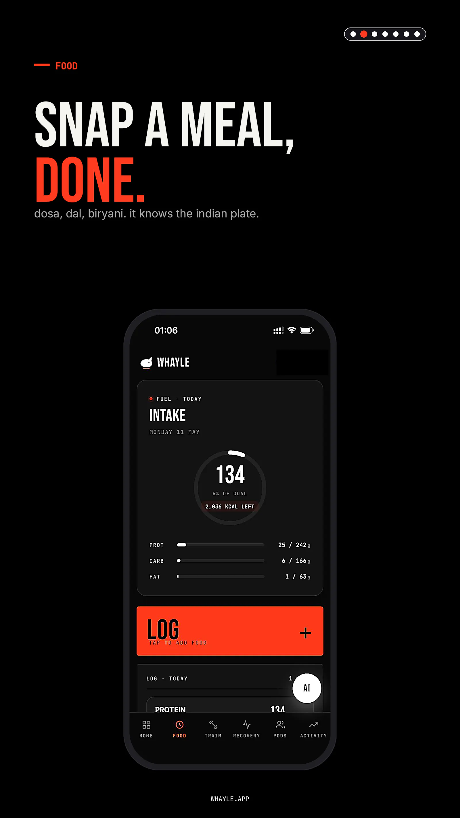 Whayle / Train. Eat. Show up. screenshot 4