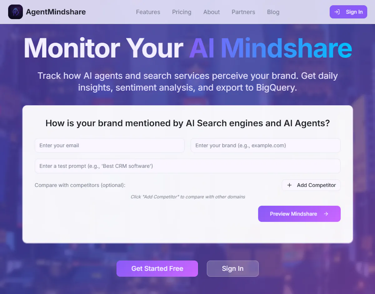 Agent Mindshare