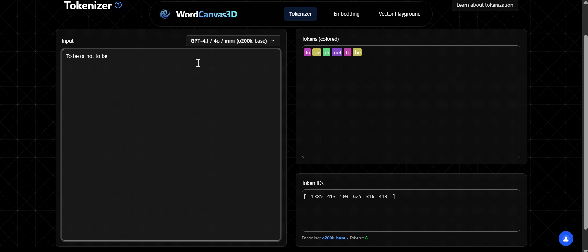 WordCanvas3D gallery image