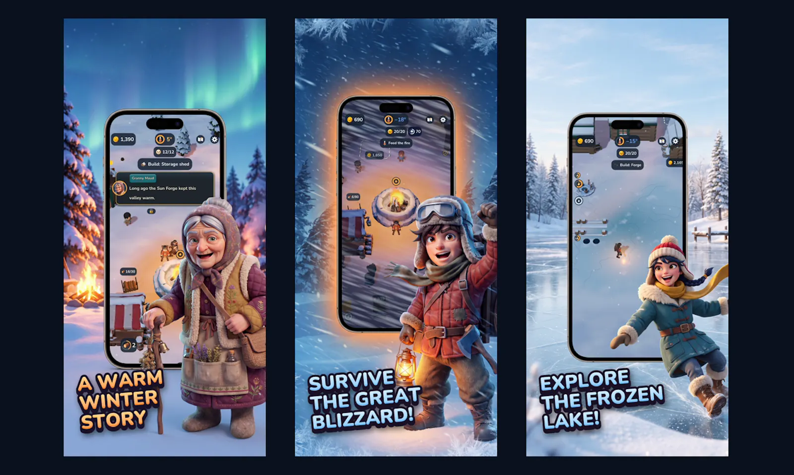 EmberFrost: Survival Tycoon screenshot 4