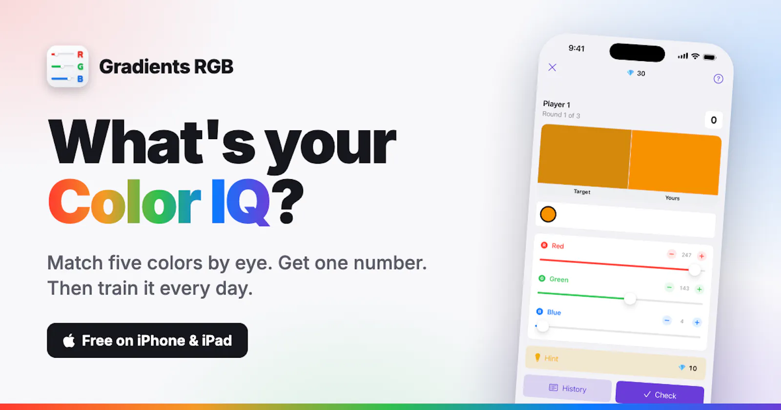 Gradients RGB screenshot 2