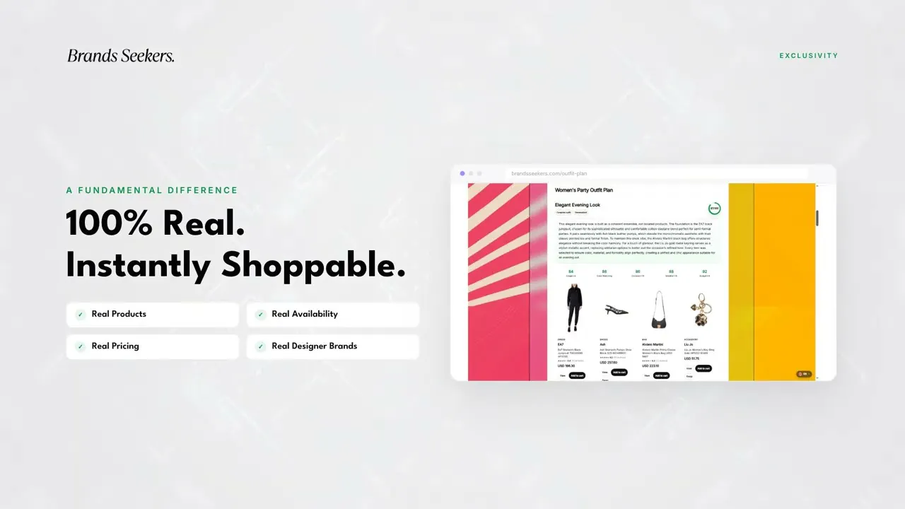Brands Seekers AI Fashion Concierge gallery image