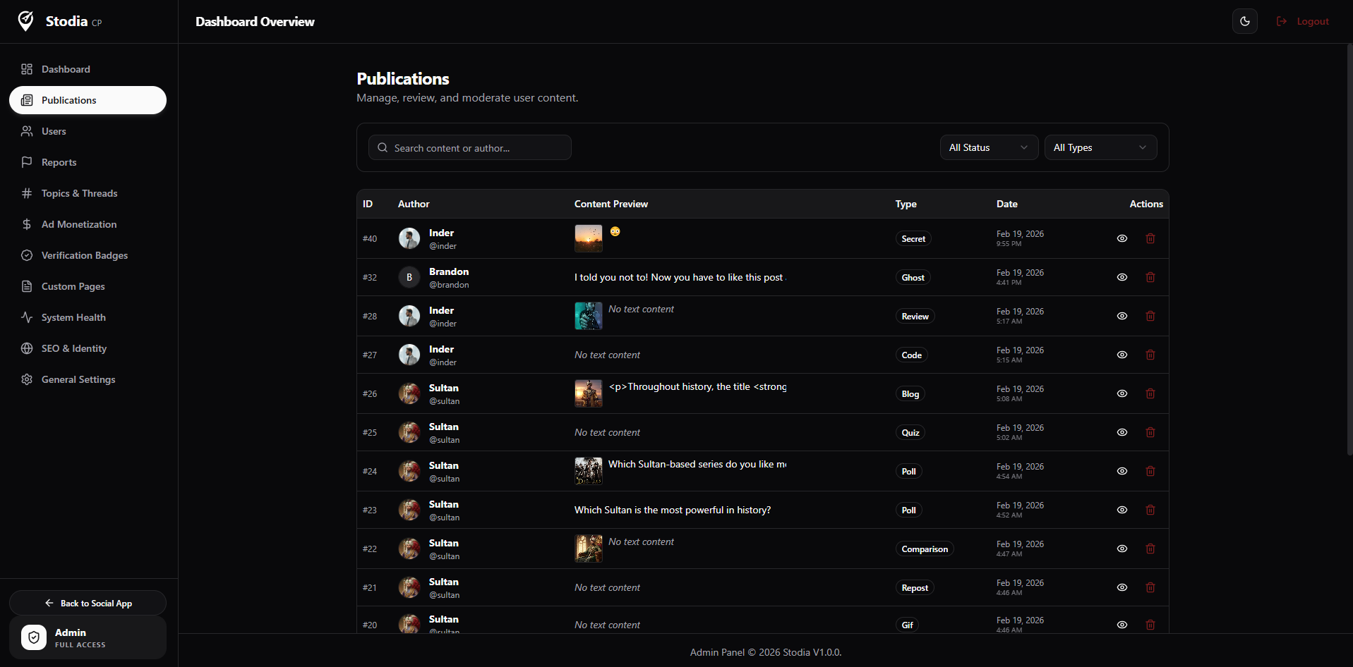 Stodia - Screenshot 4 showing product features and functionality