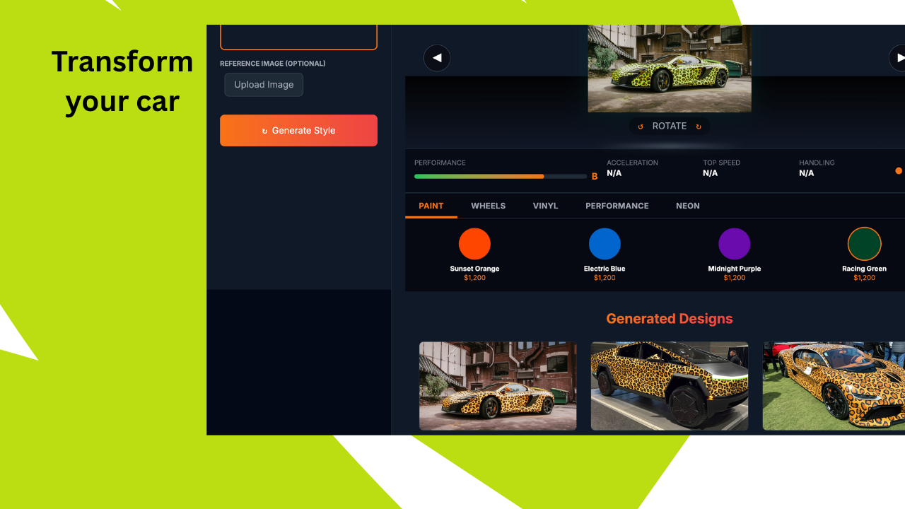 wrap you car design with AI media 2