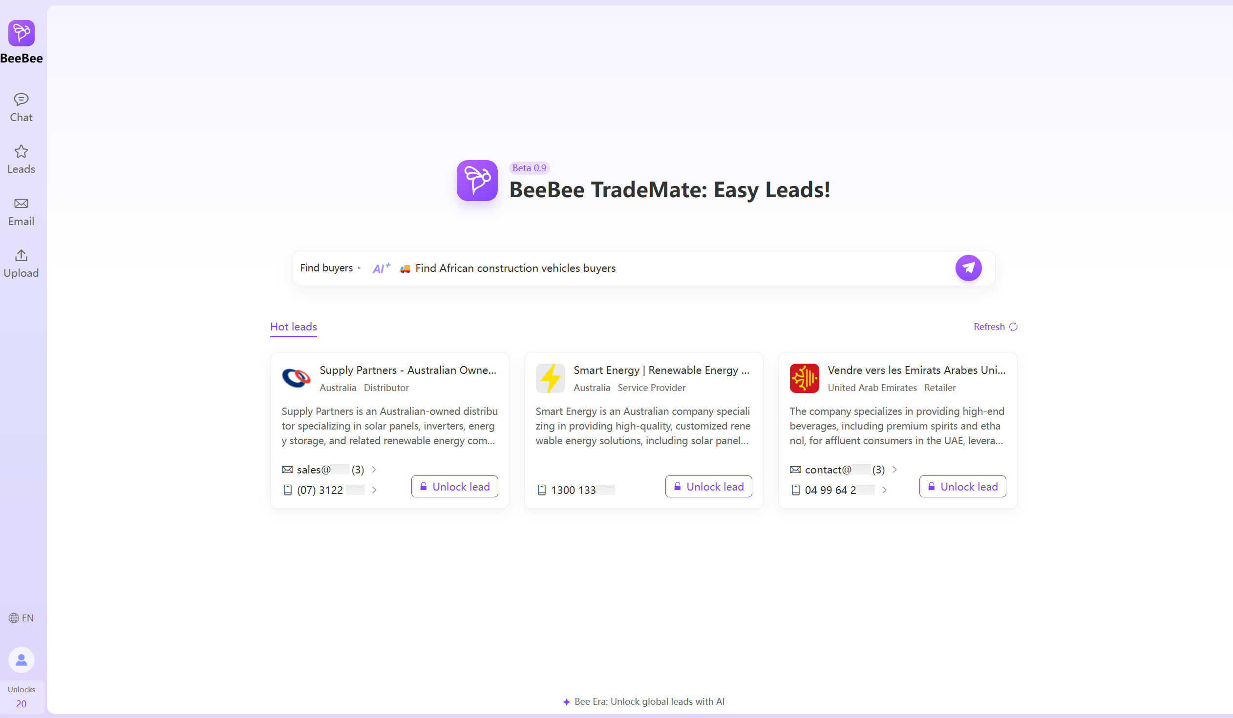 Beebee Trademate media 2
