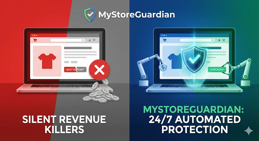 MyStoreGuardian - Product Hunt launch logo and brand identity