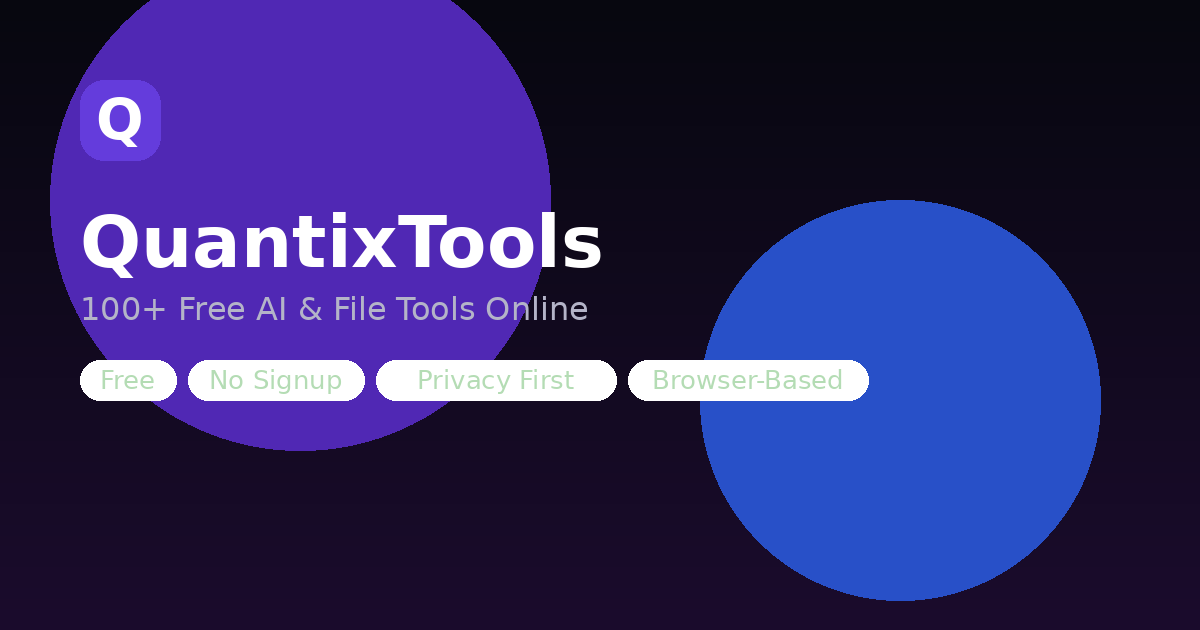 QuantixTools