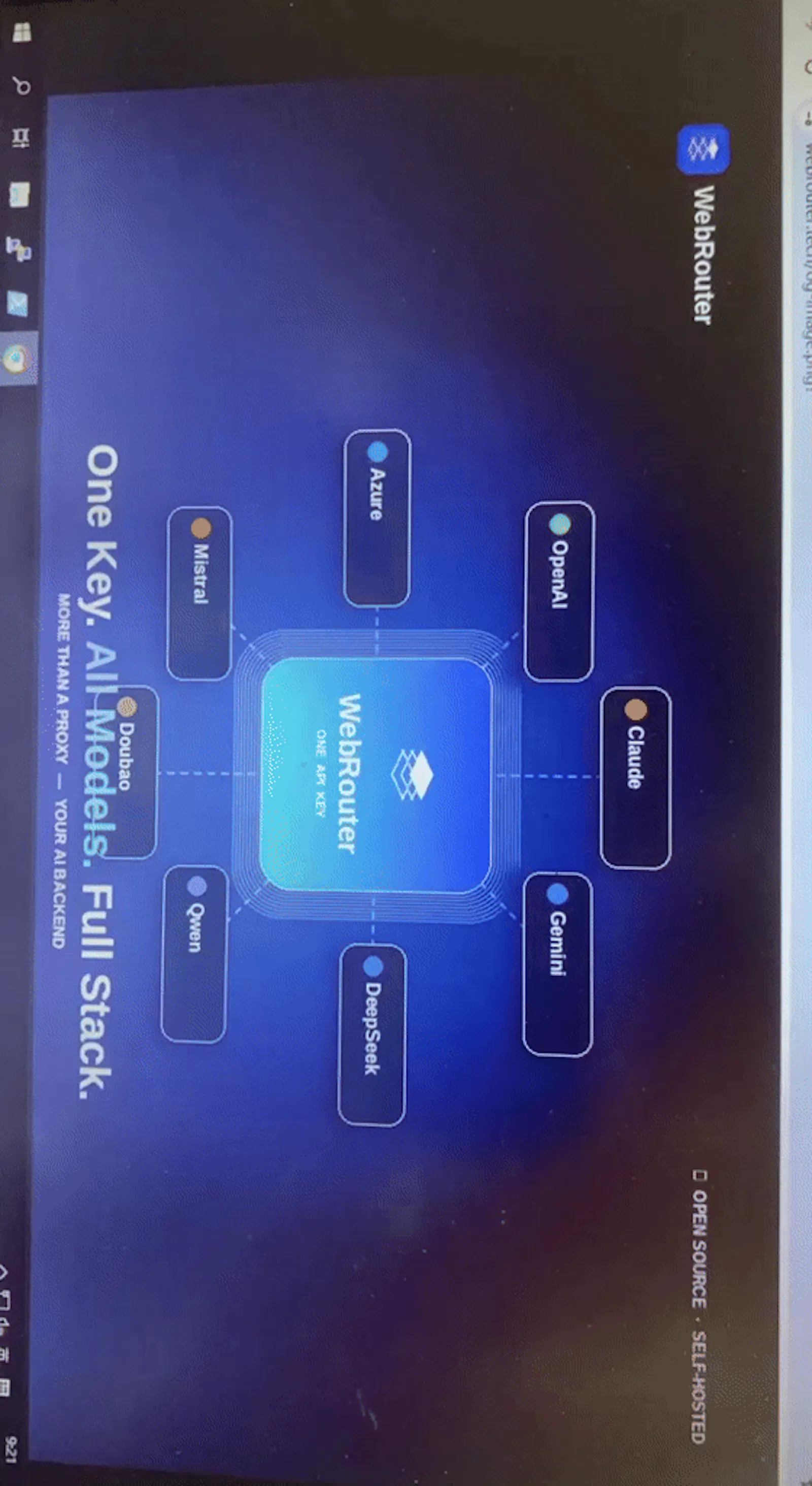 WebRouter screenshot 1 (video preview)