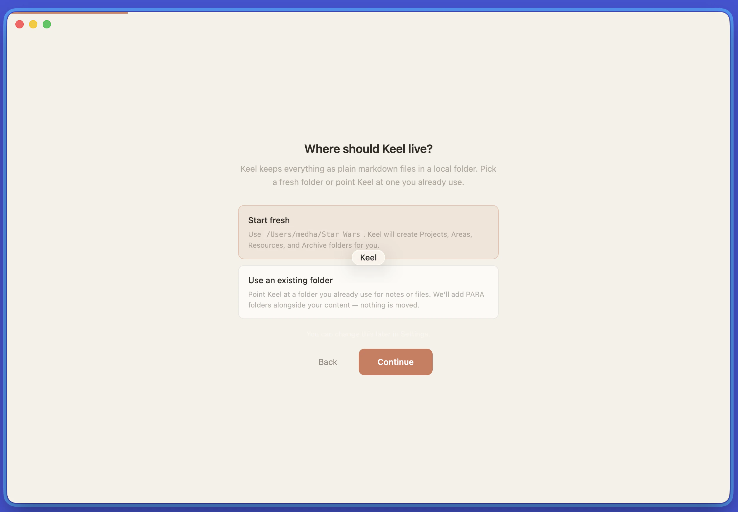 Keel screenshot 4