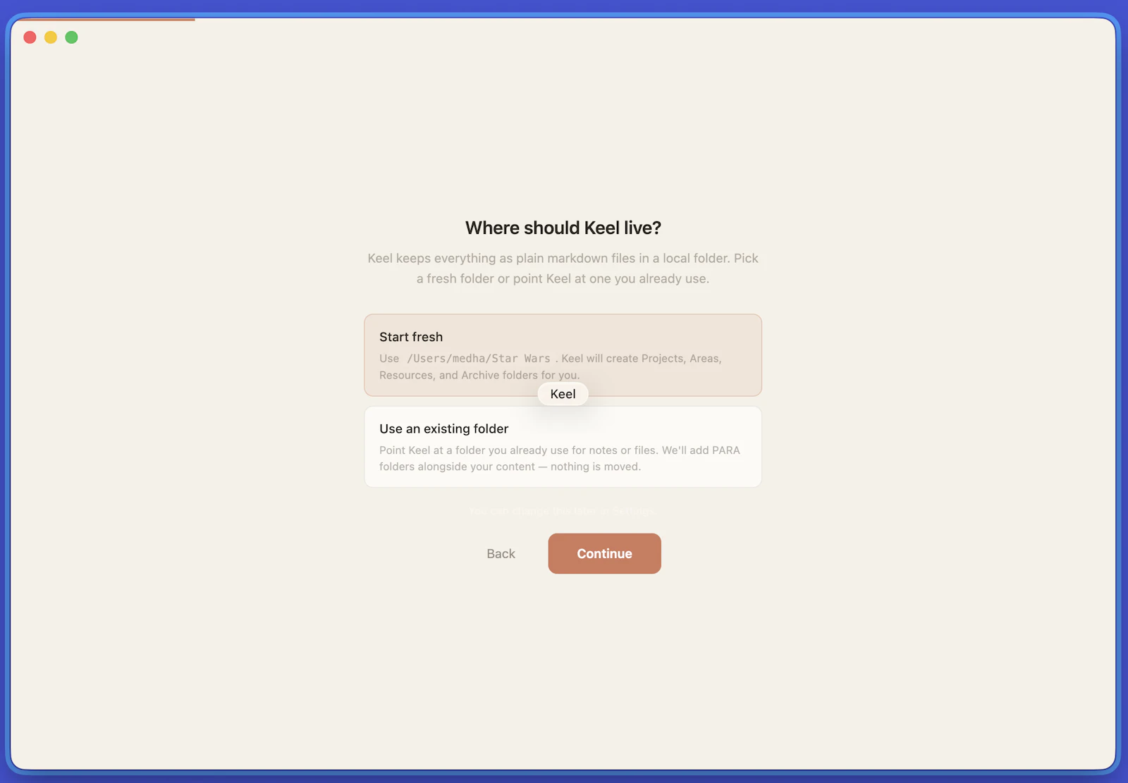 Keel screenshot 4