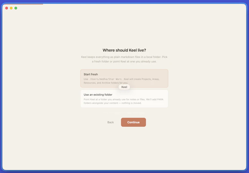 Keel screenshot 4