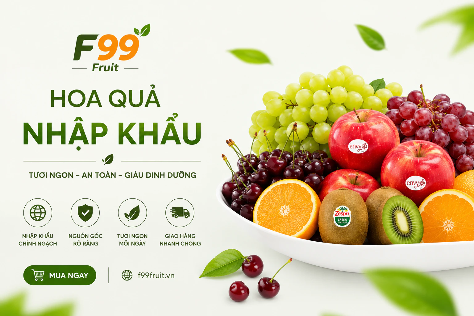 Hoa quả nhập khẩu