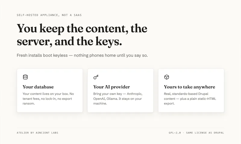 Atelier CMS screenshot 6