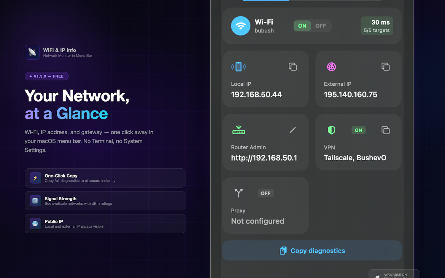 WiFi & IP Info gallery image