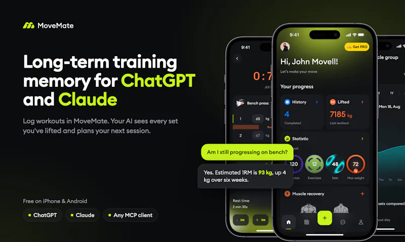 MoveMate for ChatGPT & Claude screenshot 2