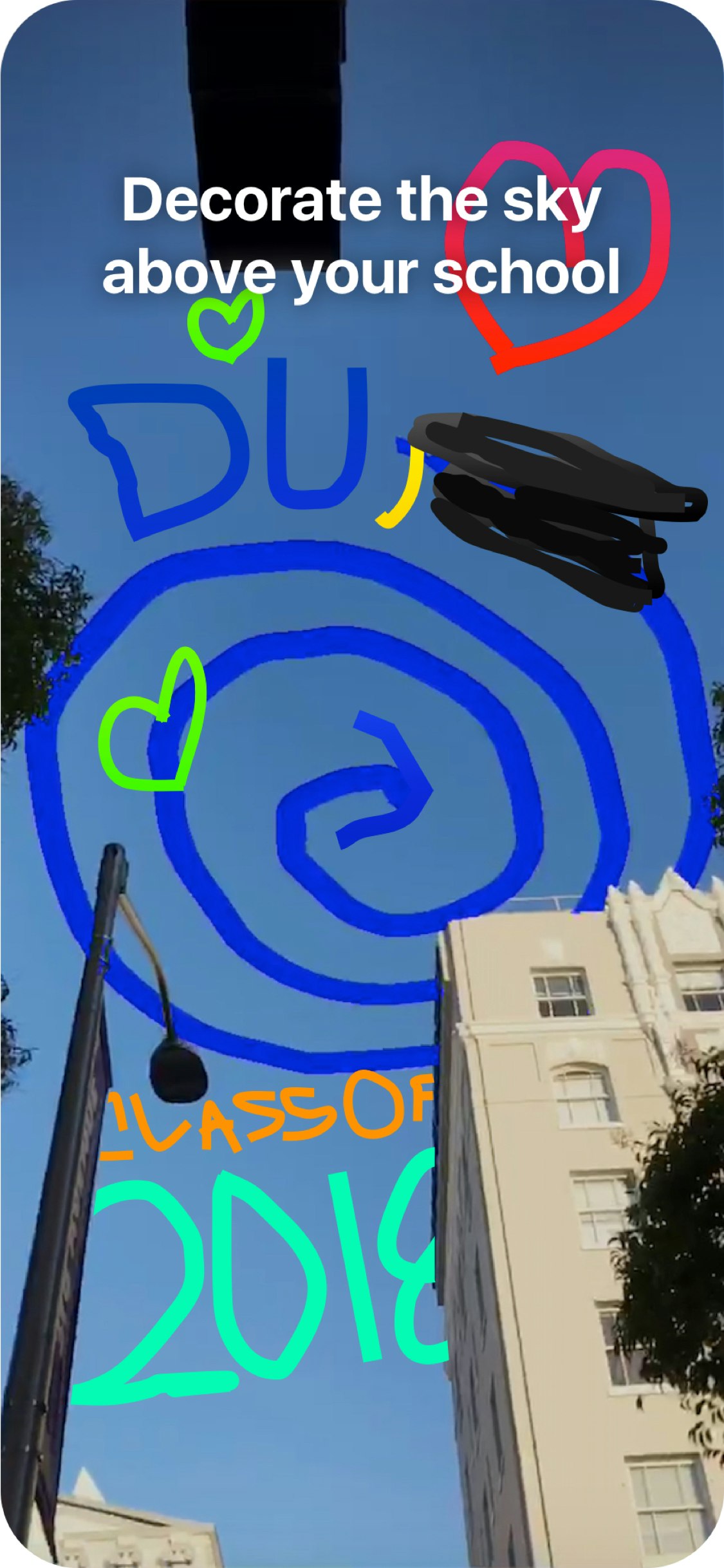Blue Sky Paint Image