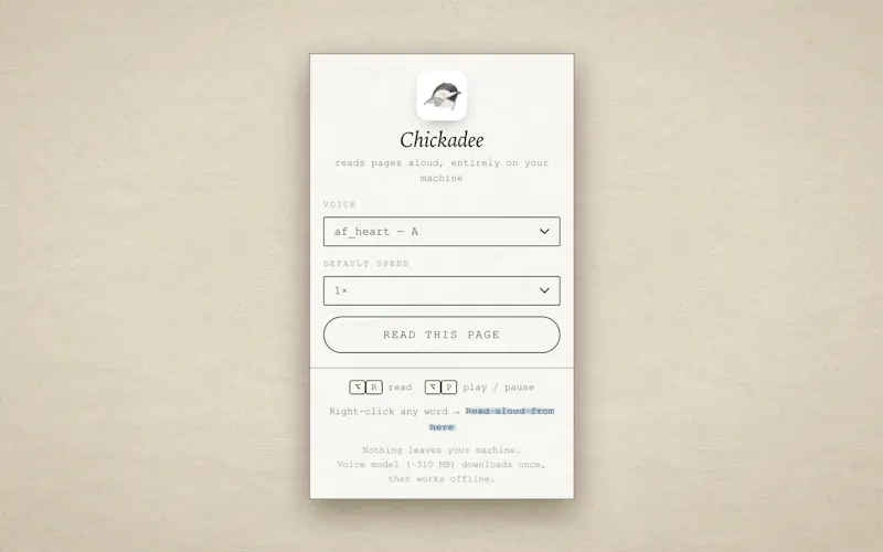 Chickadee screenshot 4
