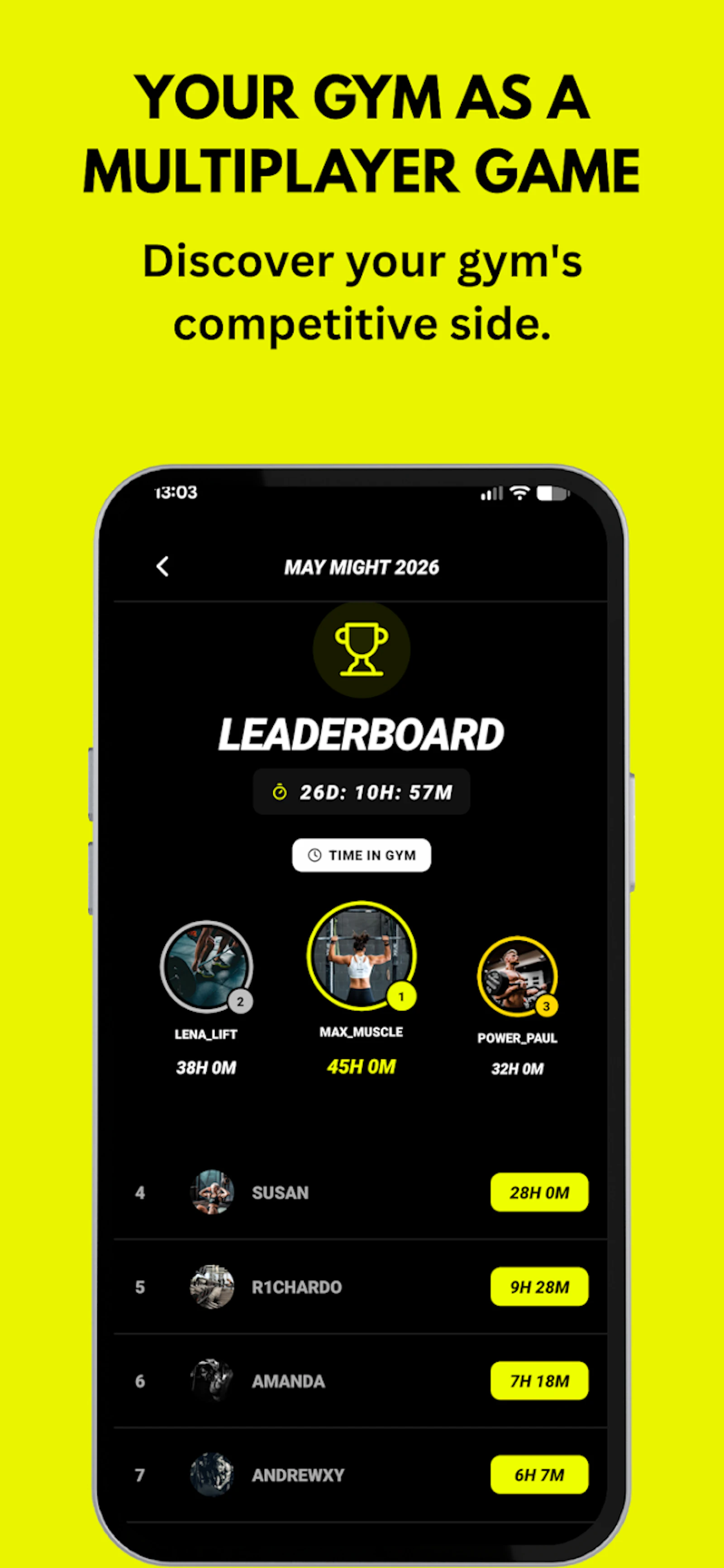 GYMHUB screenshot 1