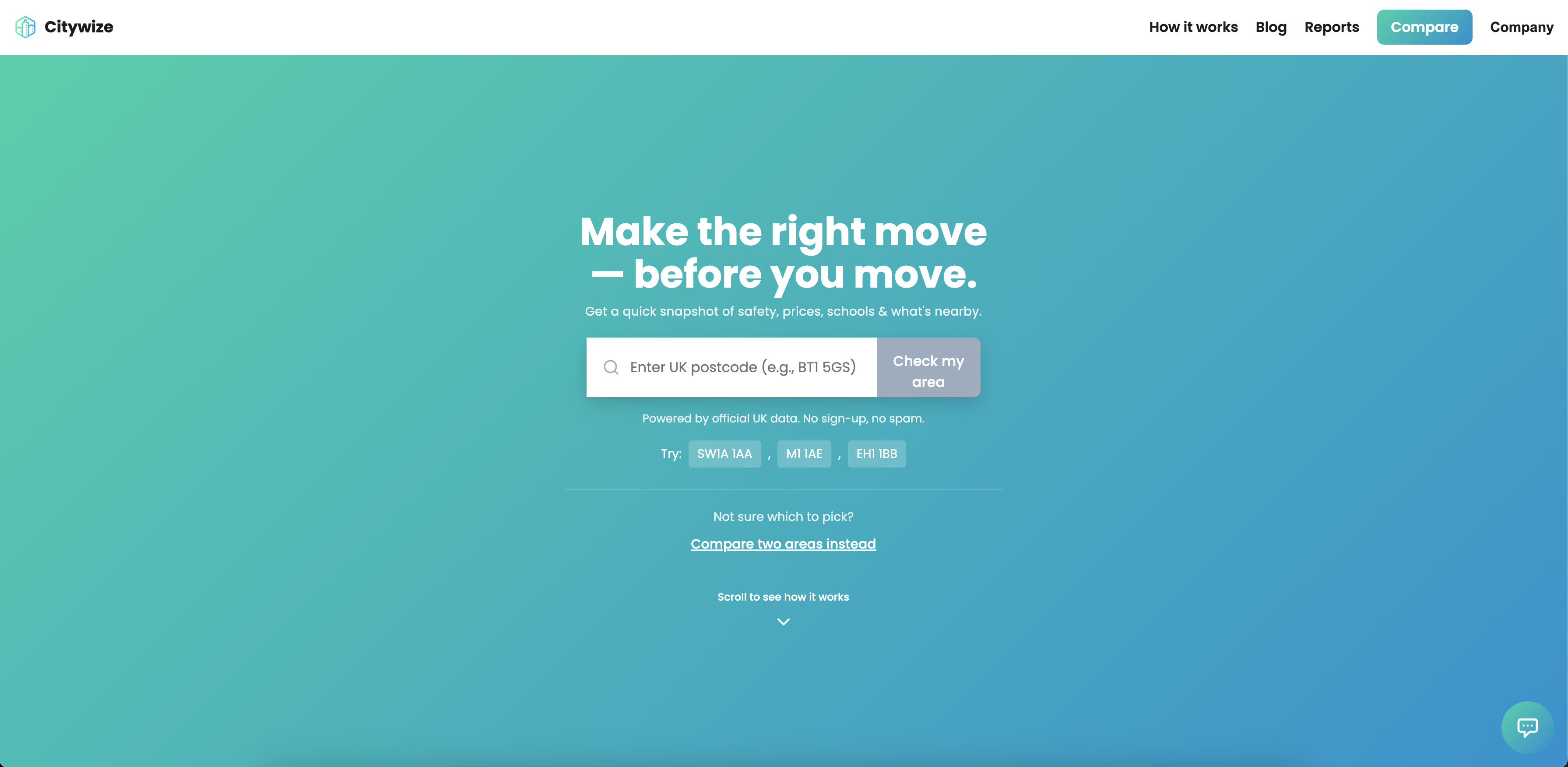Citywize - Main product screenshot demonstrating key features and user interface