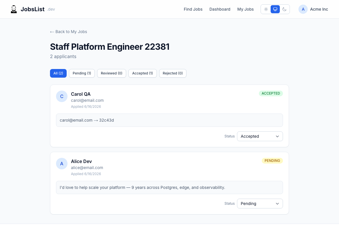 JobsList.dev gallery image