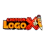 Cartoon Logo X