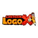 Cartoon Logo X