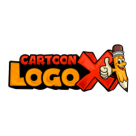 Cartoon Logo X logo
