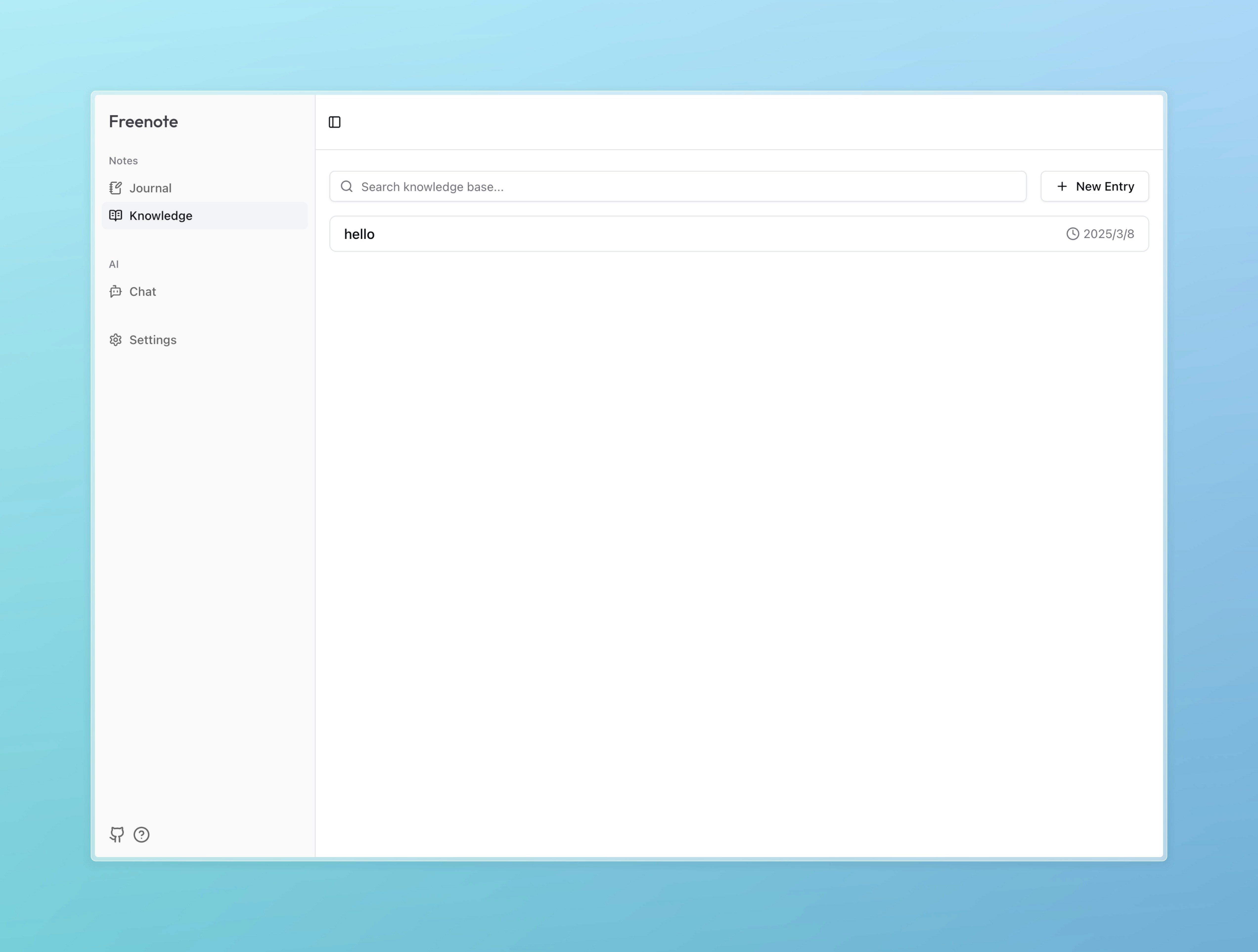 Freenote gallery image