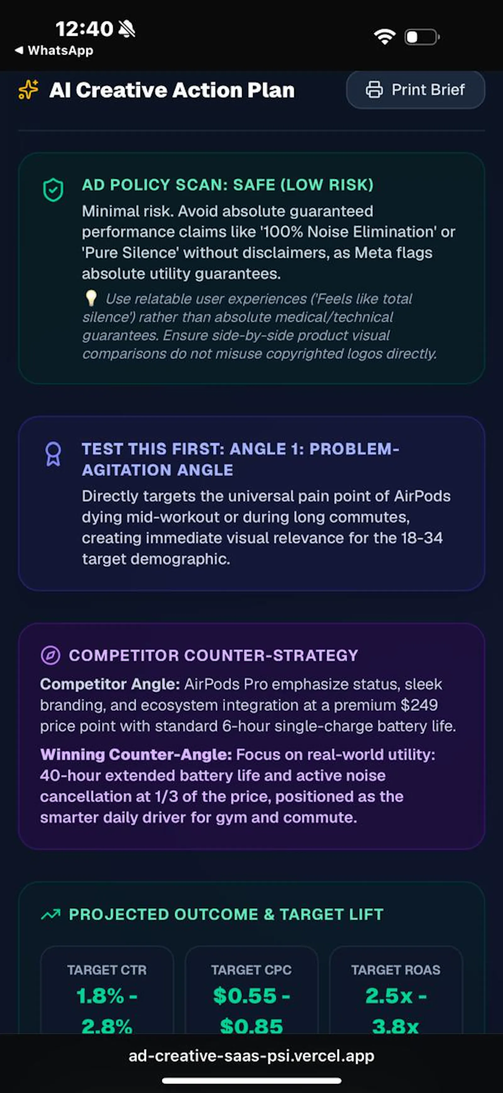 AdCreative Pro screenshot 2