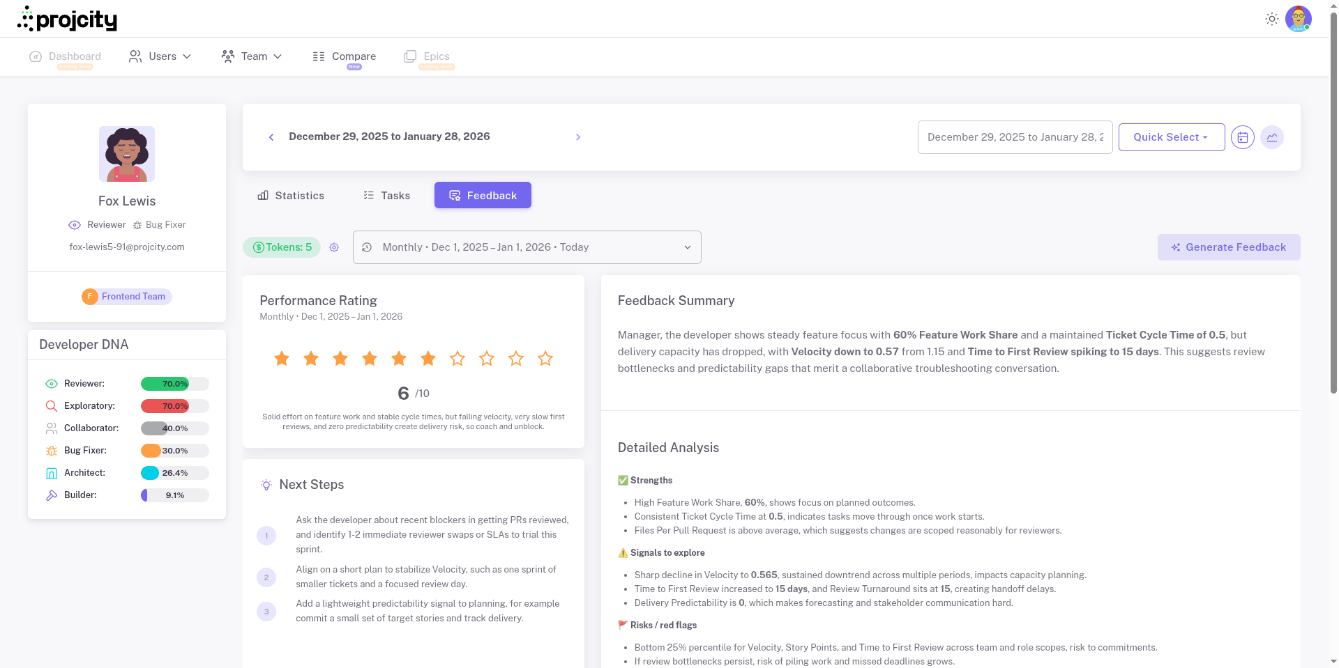 Projcity - Screenshot 4 showing product features and functionality