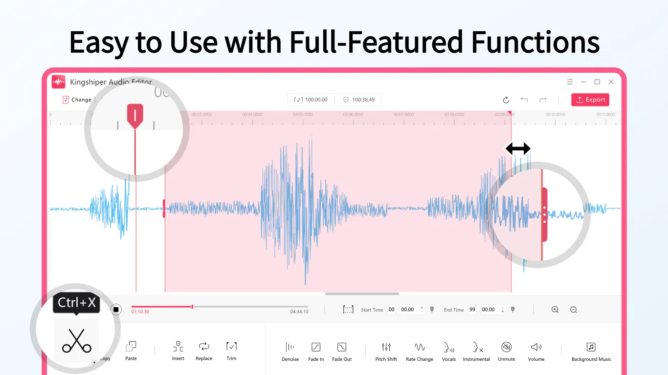 Kingshiper Audio Editor gallery image