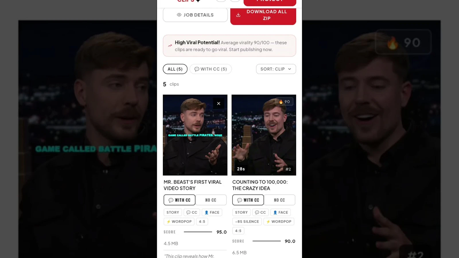 KlipRok screenshot 1 (video preview)