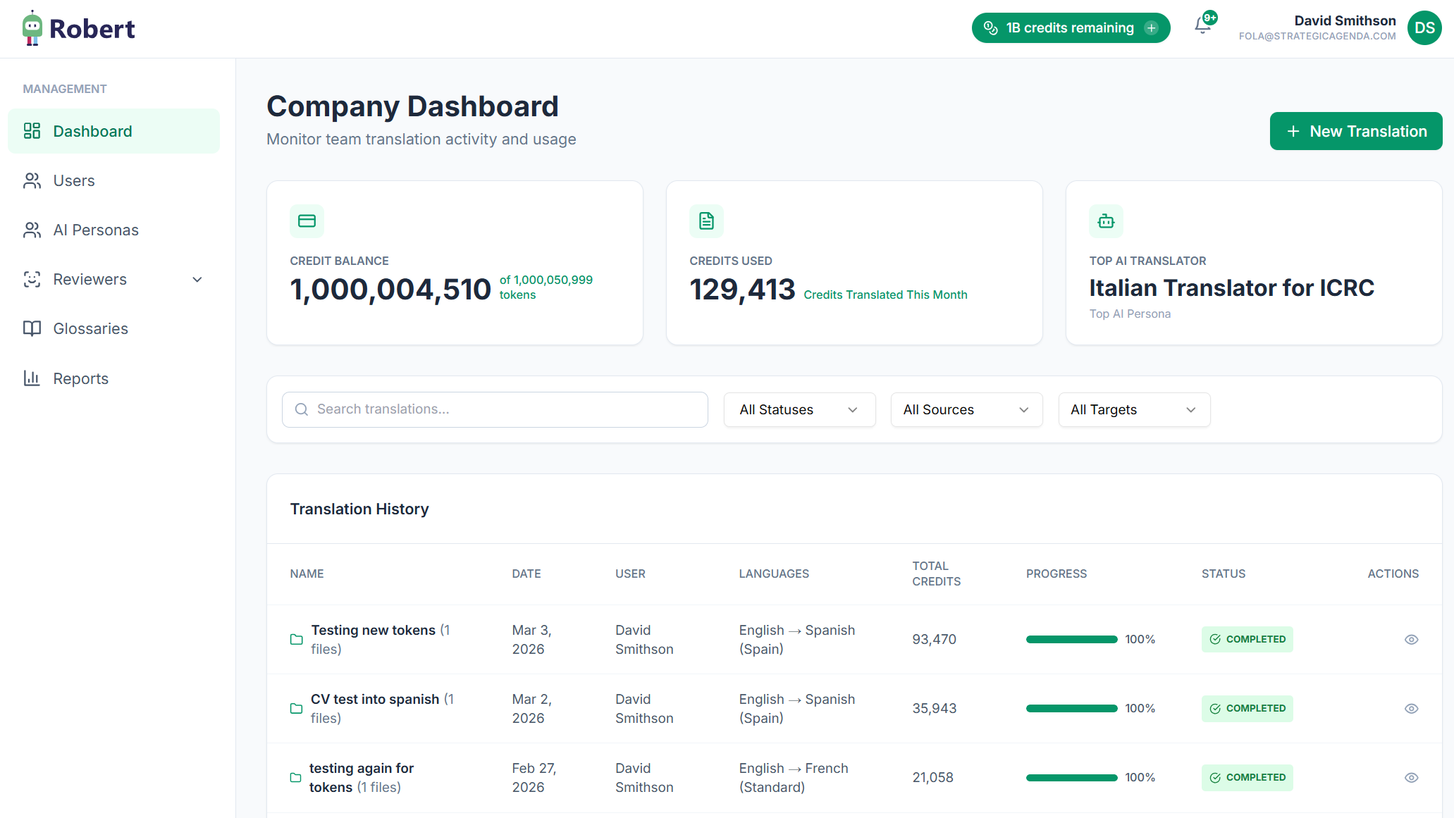 Robert gallery image