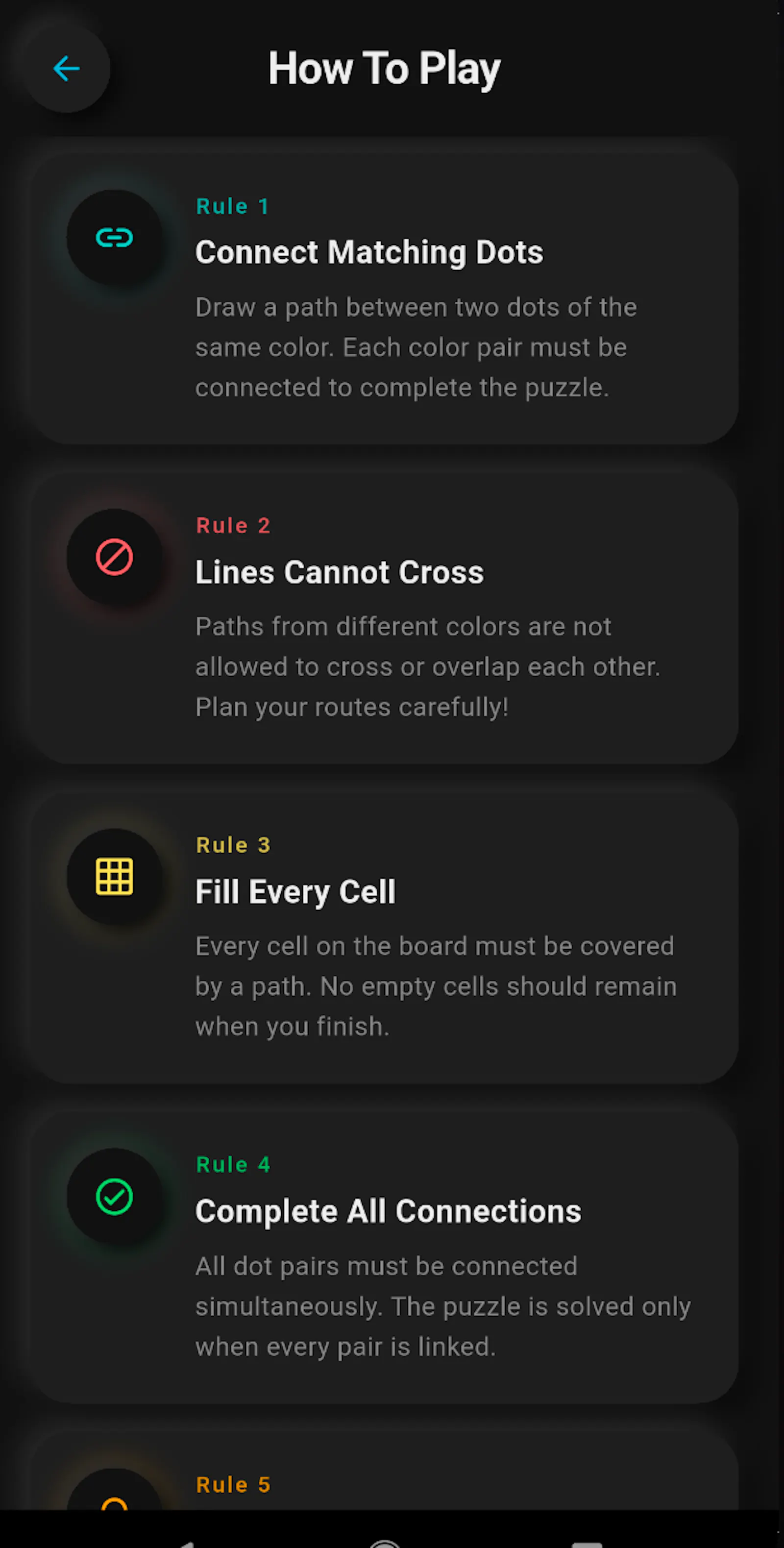 Dot Connect:Neon Puzzle screenshot 7