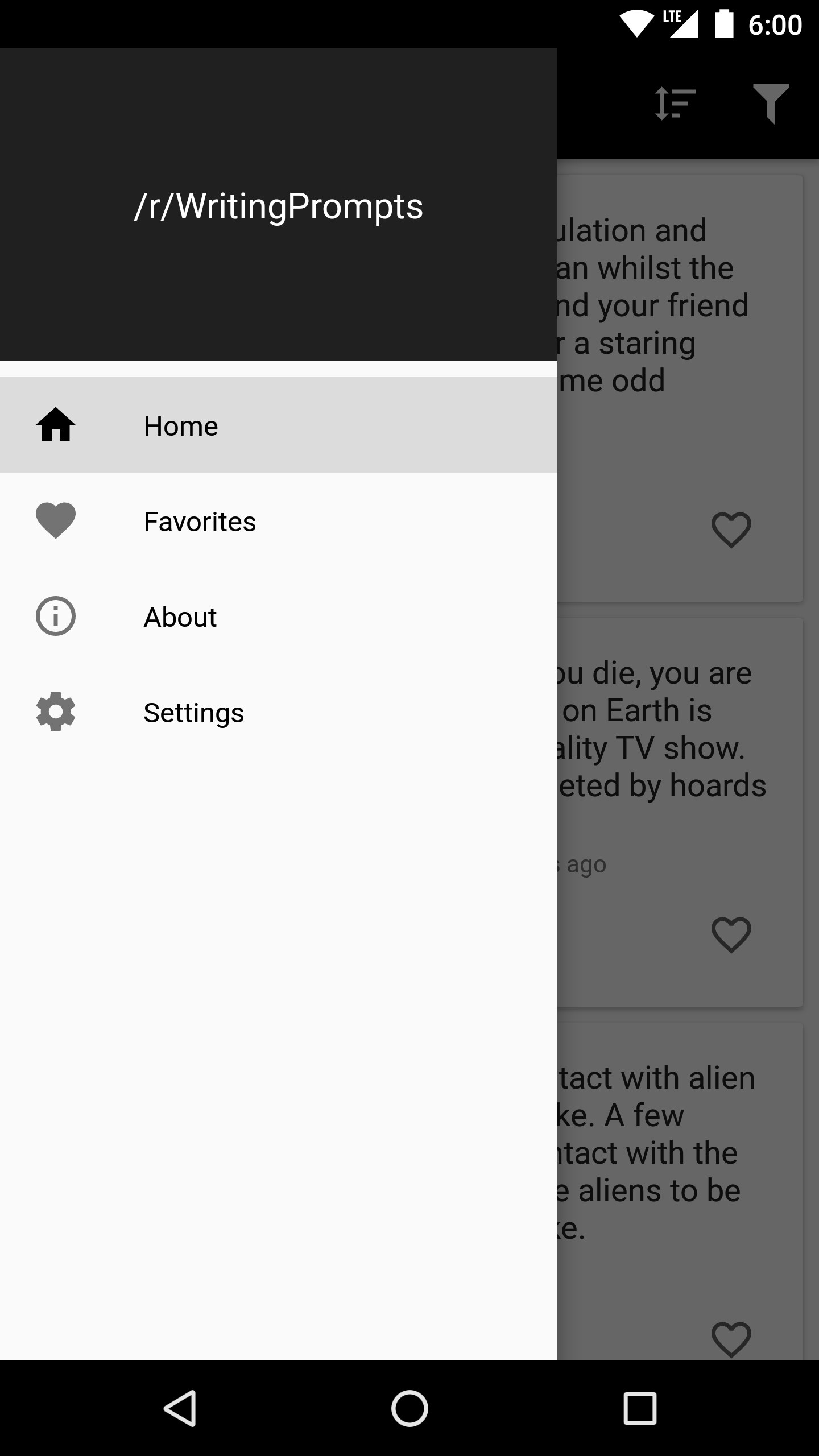 Writing Prompts Reader gallery image