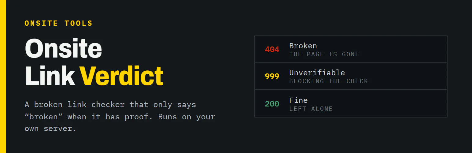 Onsite Link Verdict gallery image
