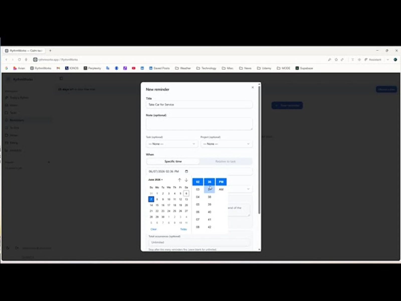 RythmWorks screenshot 1 (video preview)