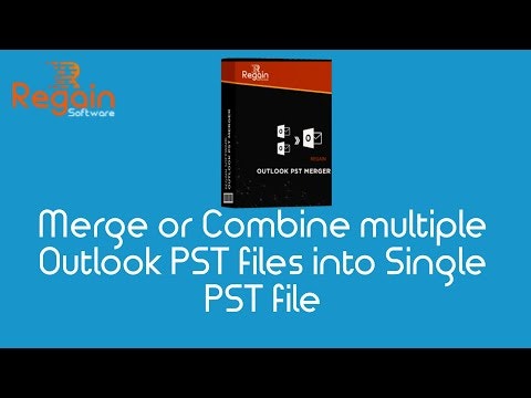 Regain Outlook PST Merger gallery image