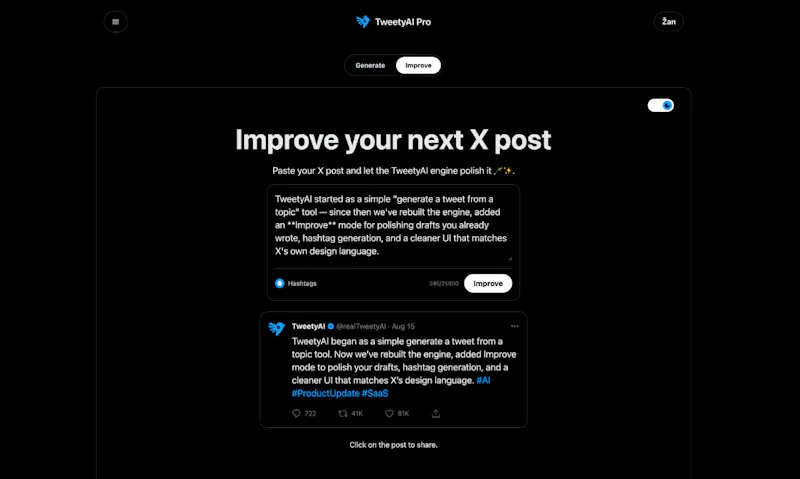 TweetyAI screenshot 3