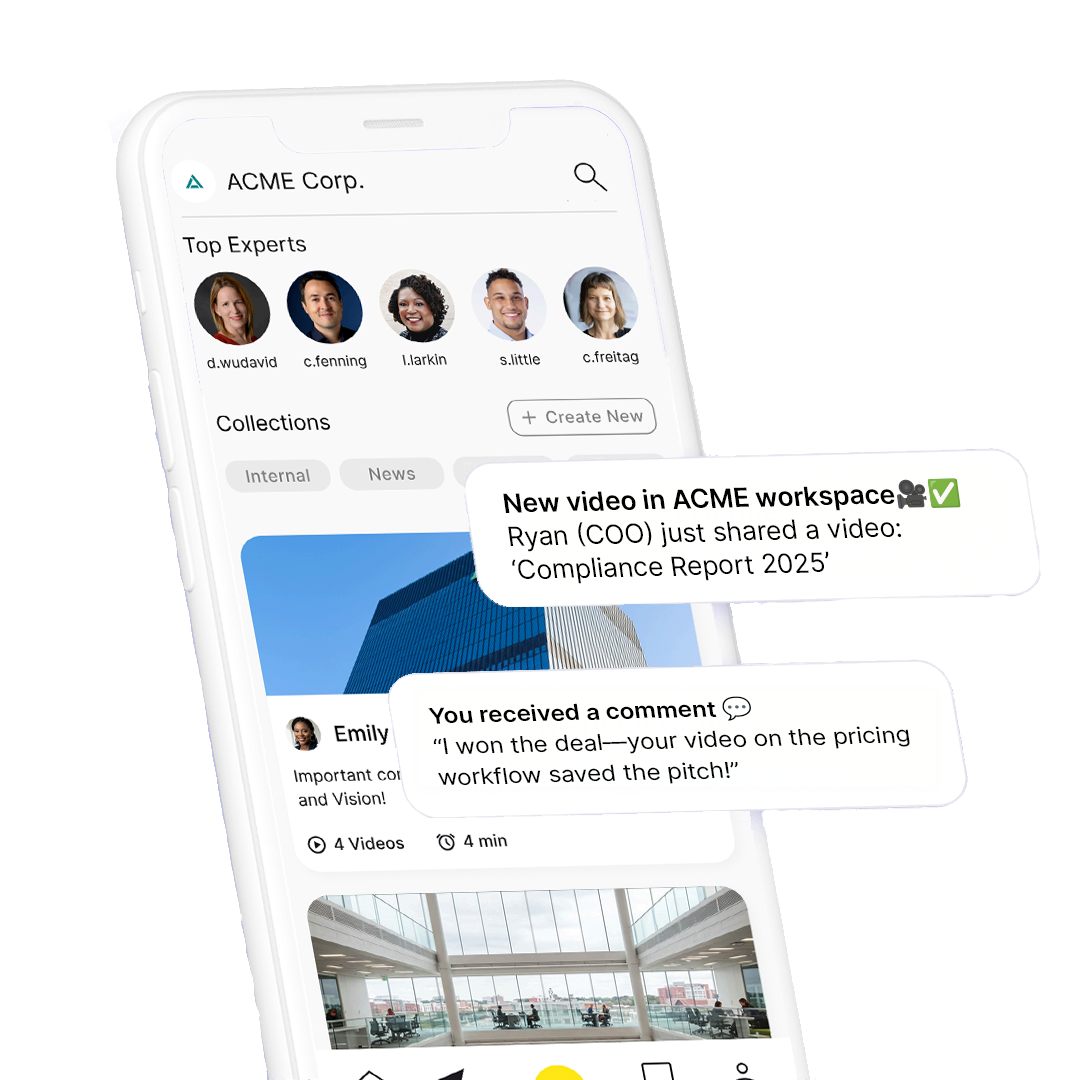 Pergamino — Short Videos for Enterprise - Screenshot 3 showing product features and functionality