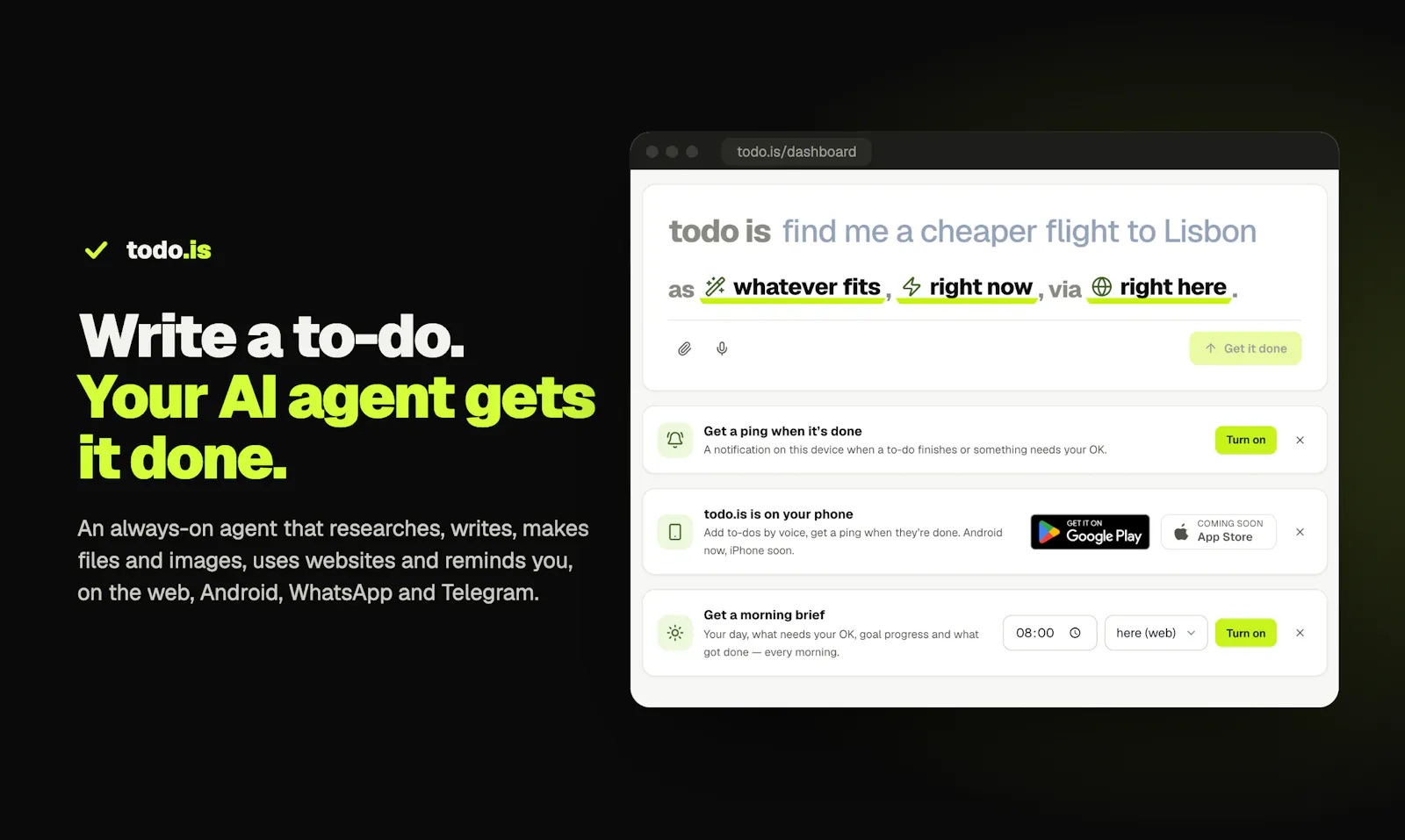 ToDo.is screenshot 2