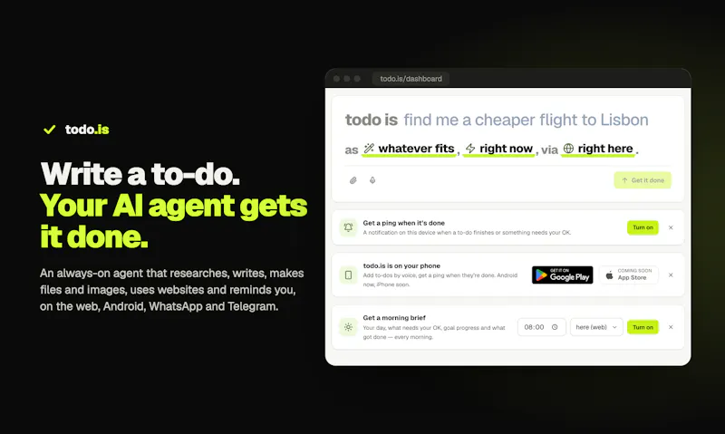 ToDo.is screenshot 2