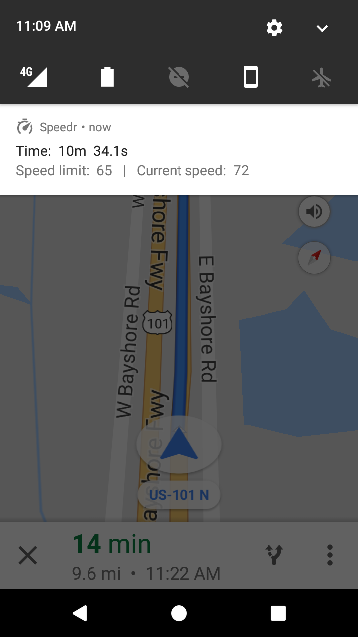 Speedr - time saved speeding gallery image