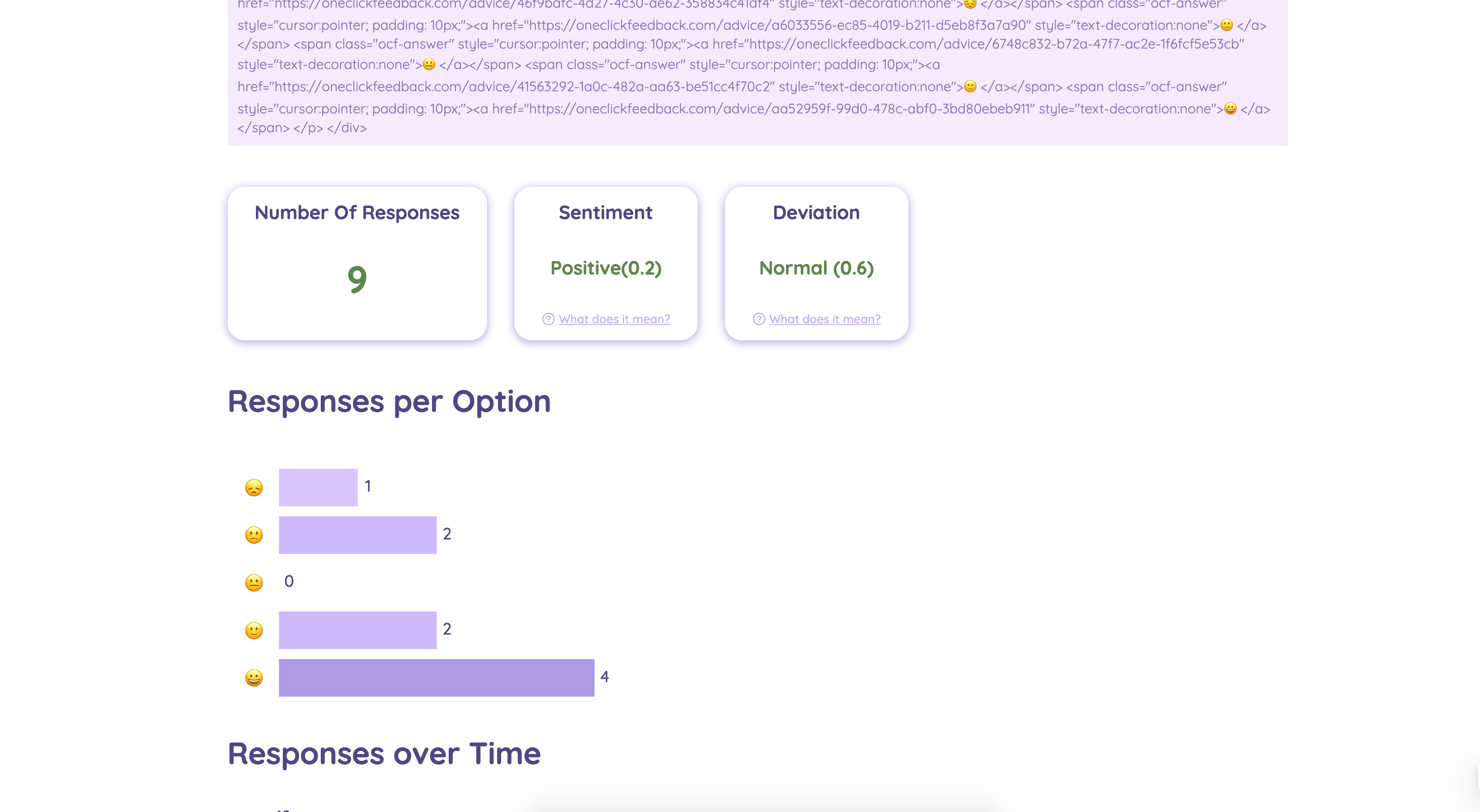 One Click Feedback gallery image