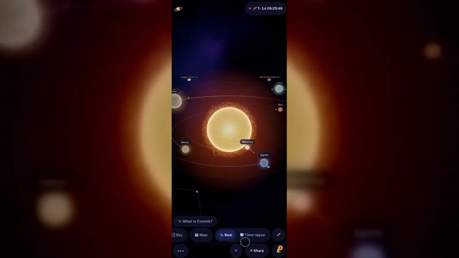 Cosmik screenshot 1 (video preview)