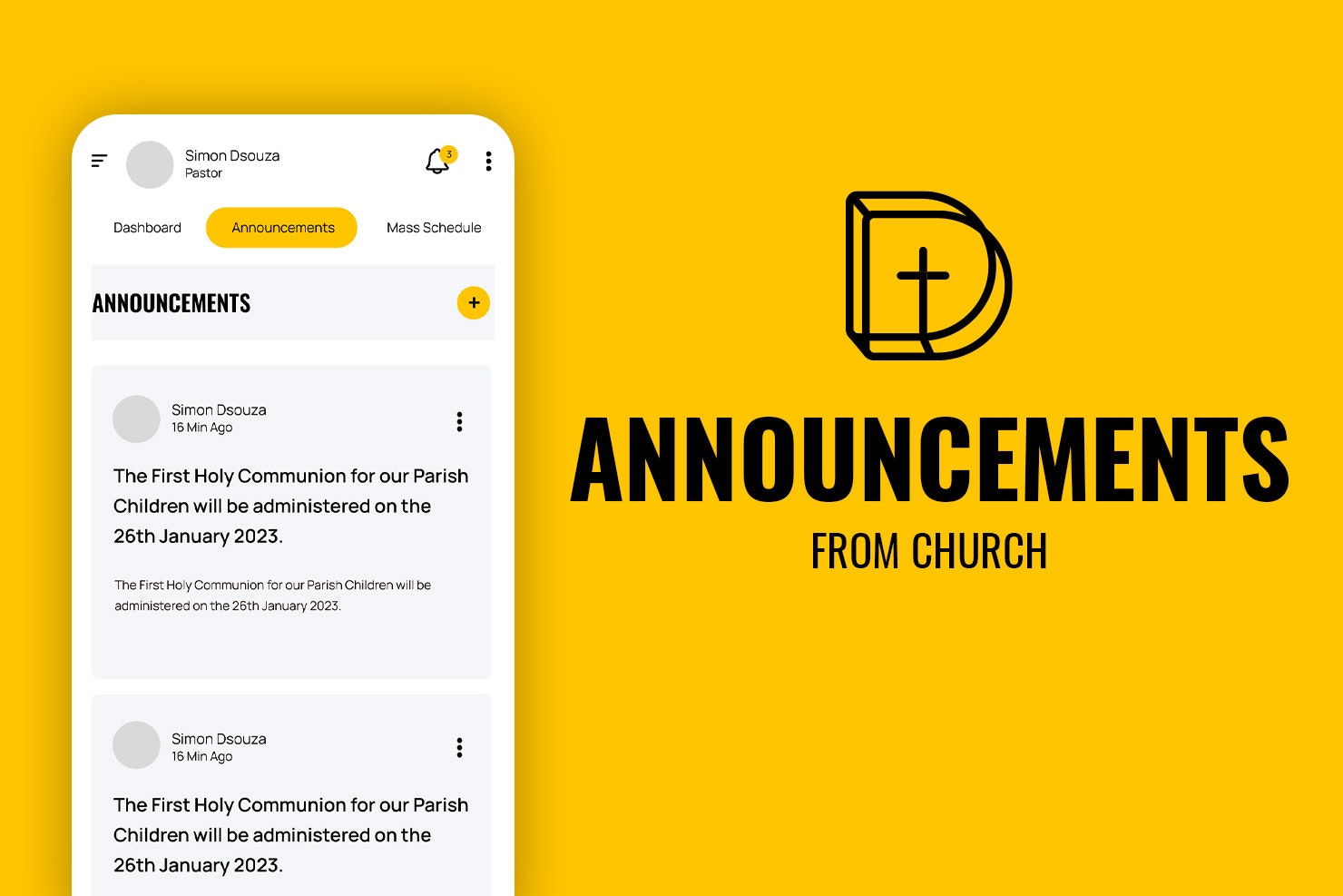 Divine Duty Church Management System media 1