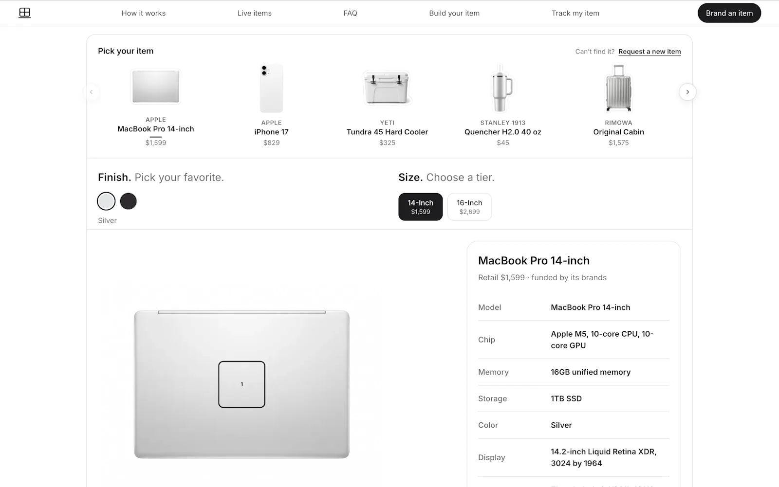 BrandMyItem screenshot 2
