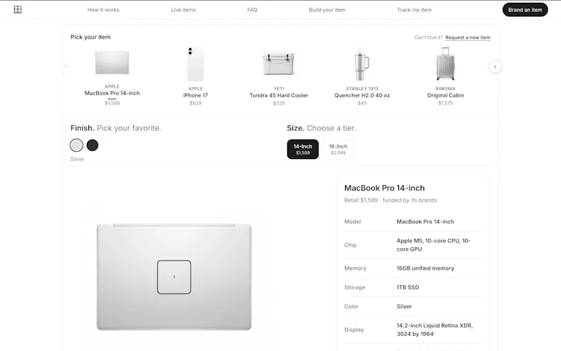 BrandMyItem screenshot 2