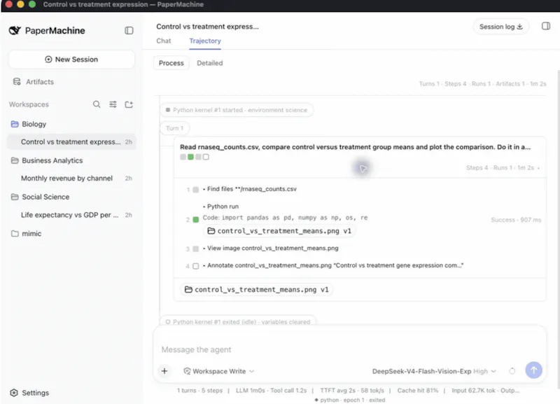 PaperMachine screenshot 2