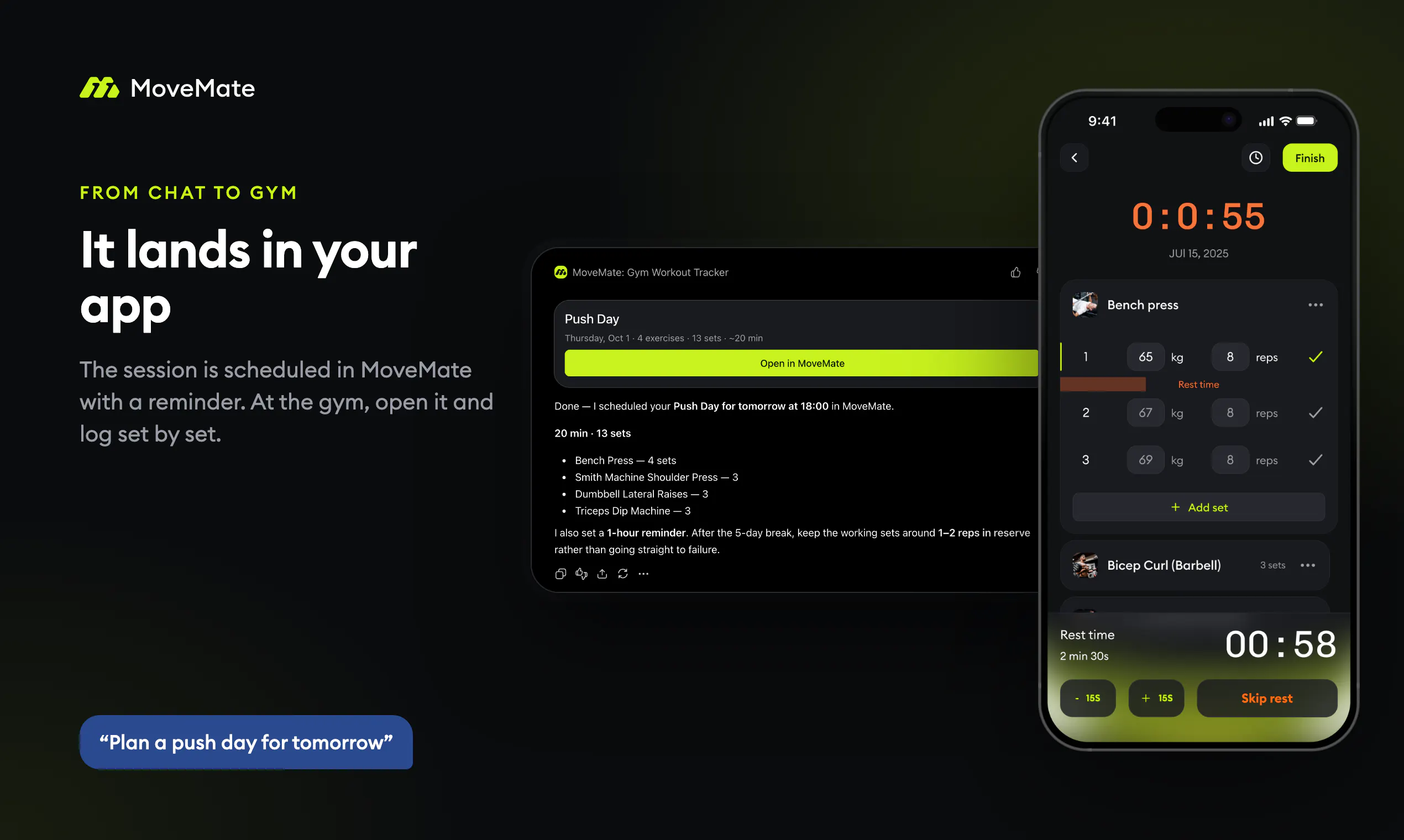MoveMate for ChatGPT & Claude gallery image